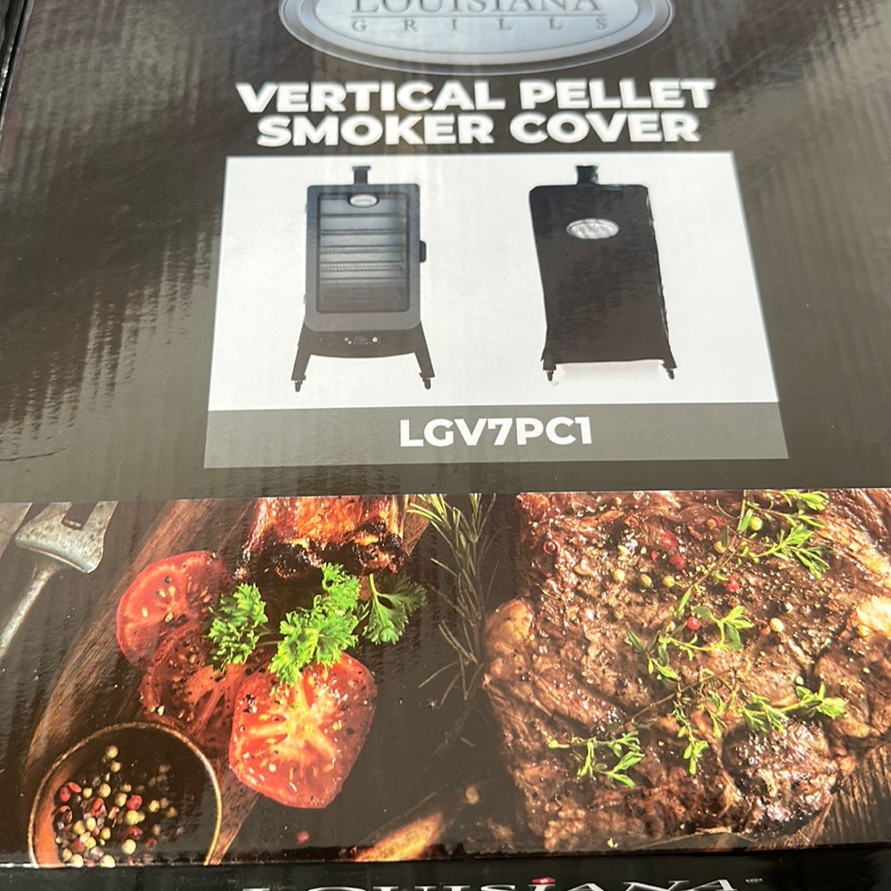 Louisana/ vertical pellet smoker cover
